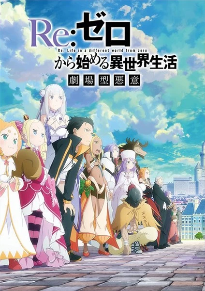 Постер Re:Zero. Жизнь с нуля в альтернативном мире 3 | анимав Постер Re:Zero. Жизнь с нуля в альтернативном мире 3 | анимав